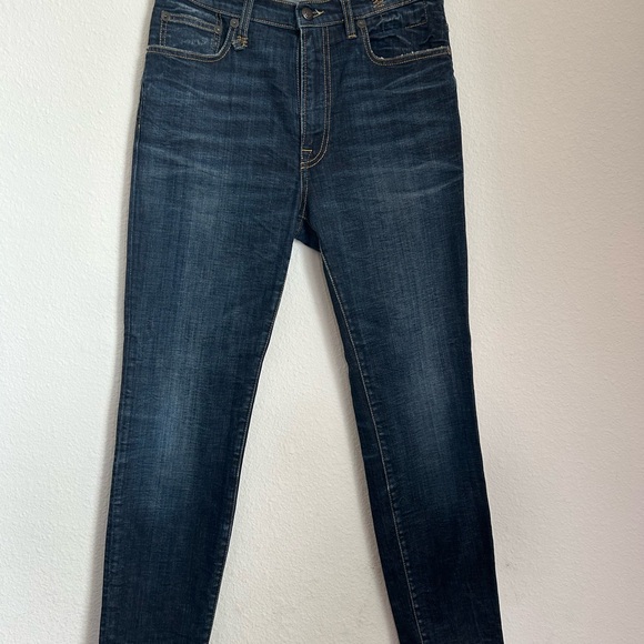 R13 High Rise Skinny Jeans Howell Indigo Size 28 - Picture 5 of 9